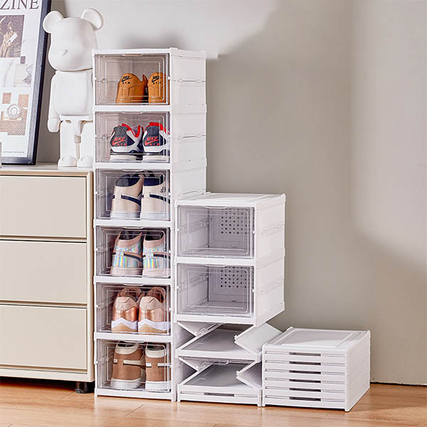 Foldable Multi Layer Shoe Box