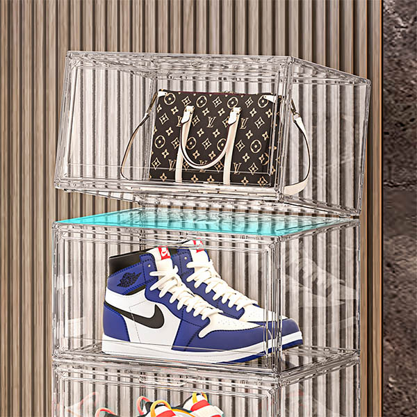 Transparent Shoe Box