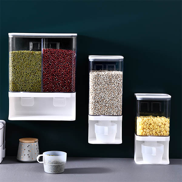 Wall Mountable Sealed Canister