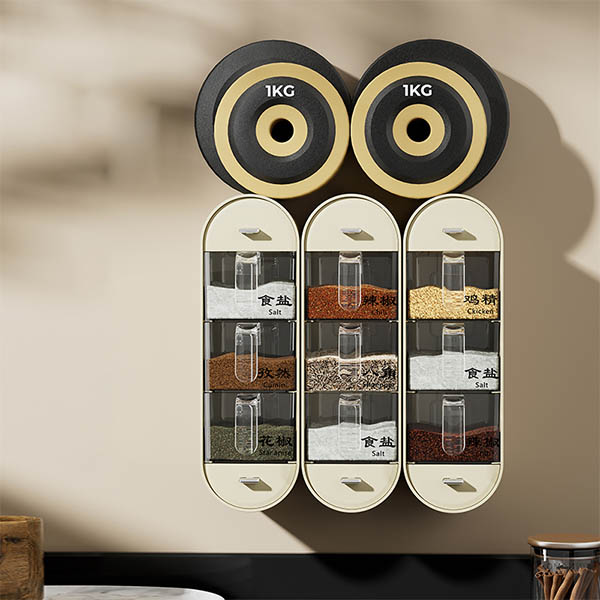 Wall Mounted Seasoning Storage Container