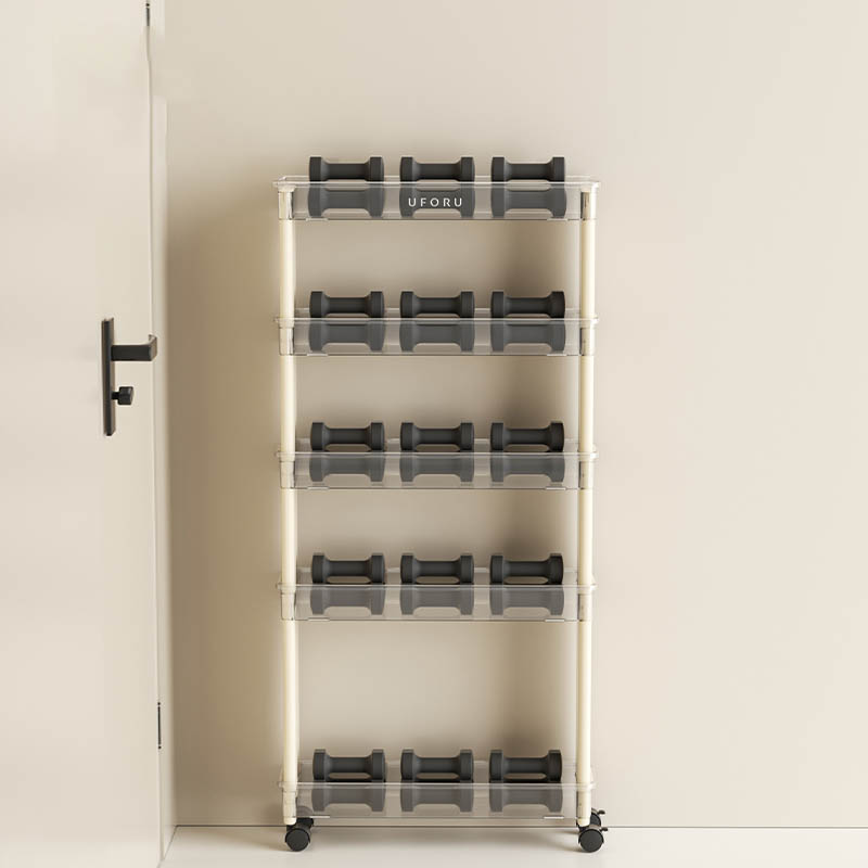 Narrow Space Trolley Shelving Unit