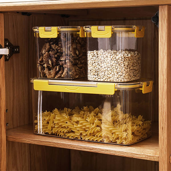 Four Snap Lock Sealed Jar