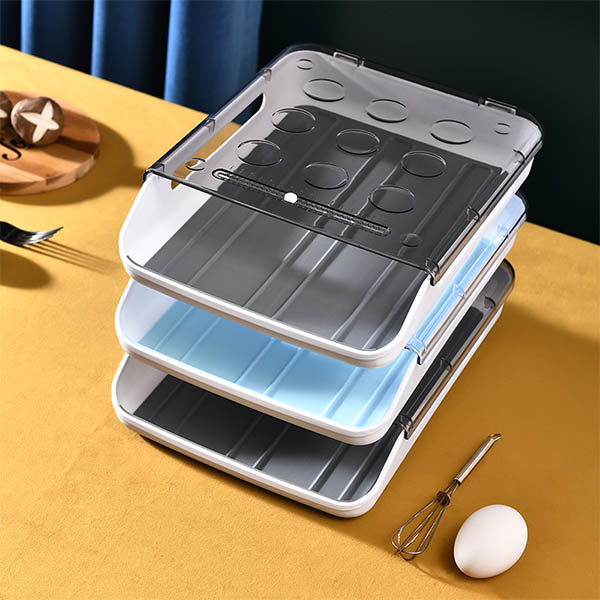 Multi Layer Pullable Divided Egg Box